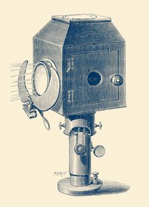 ステージ上の人物を照らすための電灯 作： Unbekannter Künstler