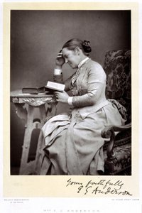 エリザベス・ギャレット・アンダーソン、医師、1880年代頃 作： Unbekannt