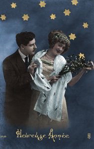 抱き合うカップル 作： Unbekannter Künstler