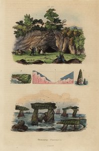 聖地の石窟の入り口