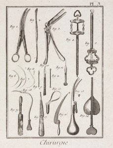 機器、初期-近代の外科用機器 作： Unbekannt