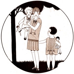ファッション：子供ドレス 作： Unbekannter Künstler