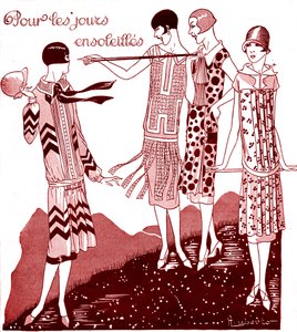 ファッション：1925年5月のデイ・ドレス