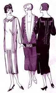 ファッション：1925年5月のドレス 作： Unbekannter Künstler
