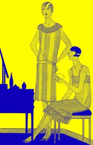 ファッション：1928年春のランジェリー