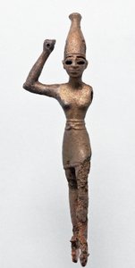 神バアルの置物、メギド、紀元前1300〜 1200年