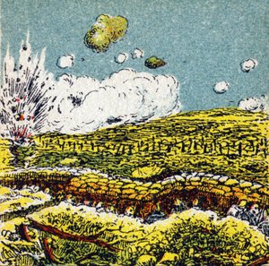 第一次世界大戦1914-1918年。2月21日のベルダンの戦い 作： Unbekannt