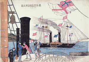 外国蒸気船, 長崎, 日本
