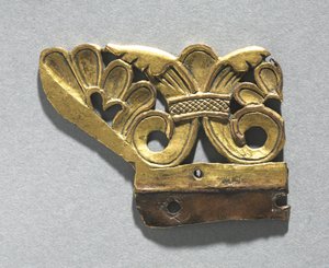 聖骨箱の神社からの装飾用の紋章の断片、c.1165-1180 作： Unbekannt