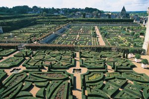 フランス、サントル、ロワール渓谷、ヴィランドリー城の庭園、庭園 作： Benjamin Baud