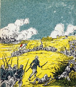 フランスからトンキンへ。Histoire de France "に掲載された版画。24 rue d