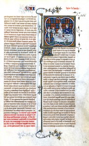 877年の戴冠式で教皇ヨハネ8世と対面するフランス王ルイ・スタマー（846～879年）。