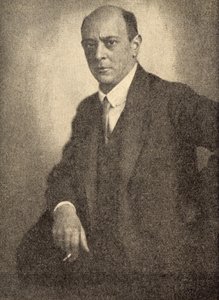 G.1134.n アーノルド・シェーンベルク (1874-1951) (写真) 作： Unbekannter Künstler