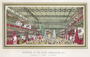 1851年ハイドパークでの大博覧会 作： Unbekannter Künstler