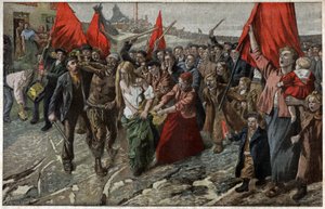 Greve dans le Nord de la France.フランス北部でのストライキ