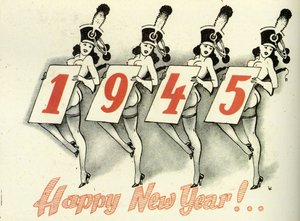 新年おめでとうございます。1945 作： Unbekannt