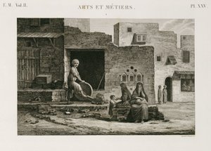 金物・鉄製品 ナイフ・グラインダー エジプト 1798年頃 作： Unbekannt