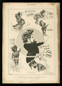 ヘンリー・ウッドの風刺画 作： Unbekannt