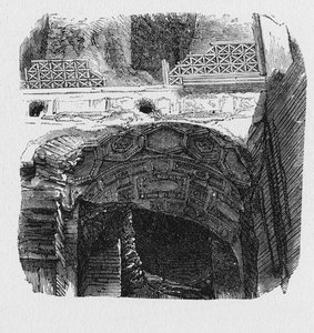 古代ローマの歴史。1872年のローマのエングレービング