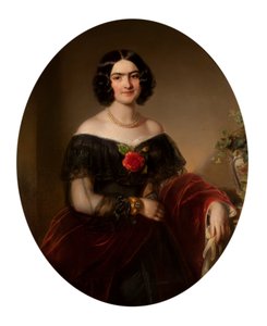 ホーフブルクの女優レギーネ・リーダー 作： Unbekannter Künstler