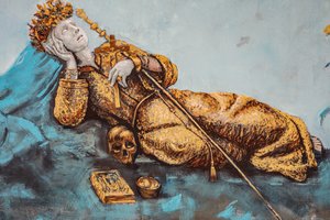 イゴール・スカリジ・パルミンテリの「ホーリー・ロザリア」。バラーロ.パレルモ 作： Benjamin Baud