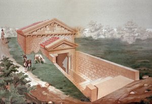 ポワチエのハイポジ殉教者像 1880年頃（リトグラフ） 作： Unbekannter Künstler
