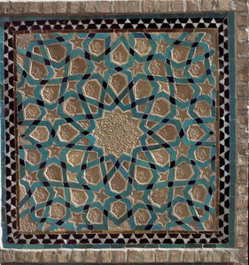 イスラム美術：ジャメの内部パネルの眺め 作： Unbekannt