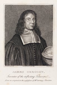 ジェームズ・グレゴリー、スコットランドの数学者、1670年頃 作： Unbekannt