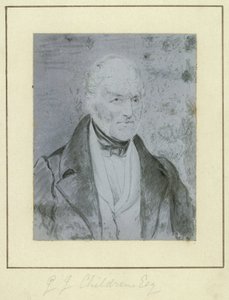 ジョン・ジョージ・チルドレン、イギリスの科学者、1841年頃 作： Unbekannt