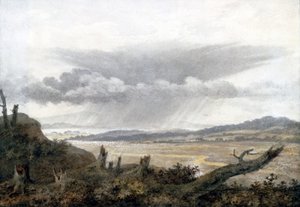 風景と雲の習作 ルーク・ハワード作 1808-1811年頃 作： Unbekannter Künstler