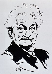 レオシュ・ヤナーチェク（紙にインク