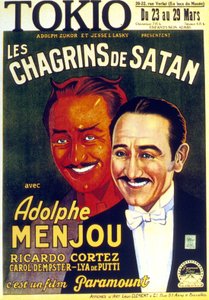 Les Chagrins de Satan The Sorrows of Satan de DWGriffith avec Adolf Menjou 1926年 作： Unbekannt