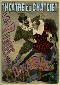 Les Pilules du Diable - 魅惑の広告ポスター 作： Unbekannter Künstler