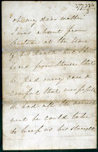 フローレンス・ナイチンゲールからの手紙（1856年5月 作： Unbekannt