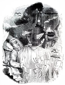 ブロアム卿の鉄道の悪夢 作： Unbekannter Künstler