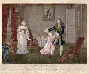 Madame de Lavallière, Paris, c.1825 (engraving)   1455450   ja       japanese Successfully Translated  Original: Miltons Mulberry Tree, Christs College Gardens, Cambridge Translat: Milton