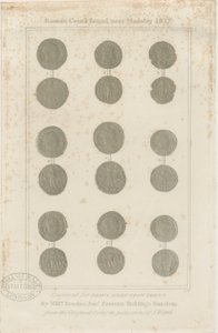マデリー-ローマのコイン：彫刻、nd [c 1817] 作： Unbekannt