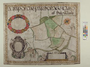 ソルトウッド牧師館の地図 作： Alec Hunter