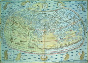 世界地図 作： Unbekannter Künstler