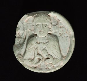 キリストとのメダリオン、c.1200-1400