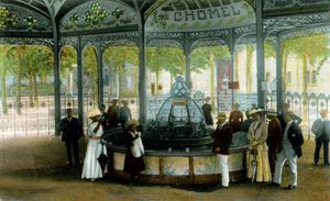薬。 フランスのヴィシーにあるショメルの泉。 はがき、フランス、1900 年頃。 作： Unbekannter Künstler