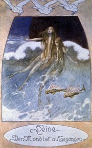 人魚、1900年頃（絵葉書） 作： Unbekannter Künstler