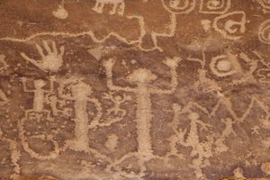 メサベルデ、アメリカのペトログリフ アナサジまたはプエブロの先祖代々の人々