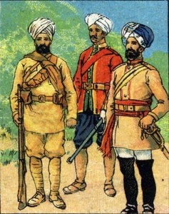 インド陸軍の軍服