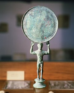 鏡 ギリシア紀元前5世紀頃 ブロンズ製 作： Unbekannt