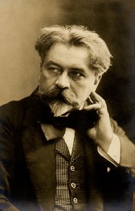 音楽。 ハンガリーの指揮者アルトゥール・ニキッシュ。 写真、ドイツ、1900年頃（はがき） 作： Unbekannter Künstler