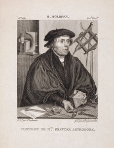 ニコラス・クラッツァー、ドイツの天文学者、1528年頃 作： Unbekannt