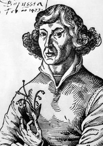 ニコラス・コペルニクス（1473-1543）ポーランドの天文学者（版画）