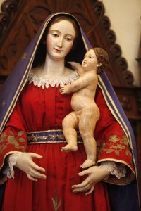 オラトリオ・コンフラテルナーレ・デル・SS.モ・クロチェフィッソ（1714年）、ガリポリ、アプリア 聖母と子供、ガリポリ、イタリア 作： Unbekannt