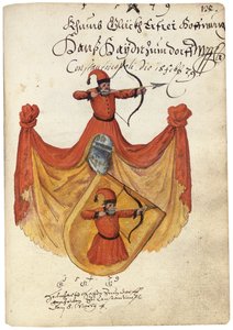 アルバム「Amicorum of Salomon Schweigger von Sulz、1576-1608」のページ